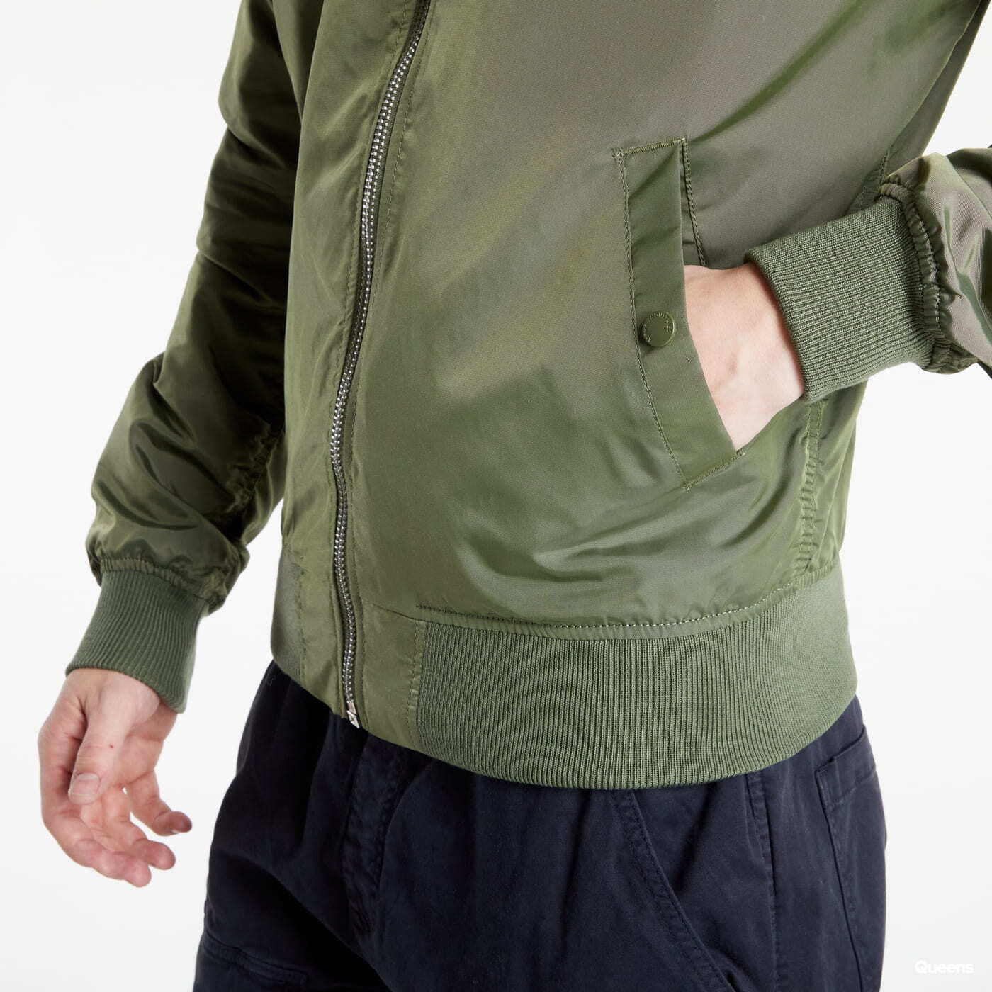 Herenjassen Alpha Industries MA-1 TT Hood BP Sage Green