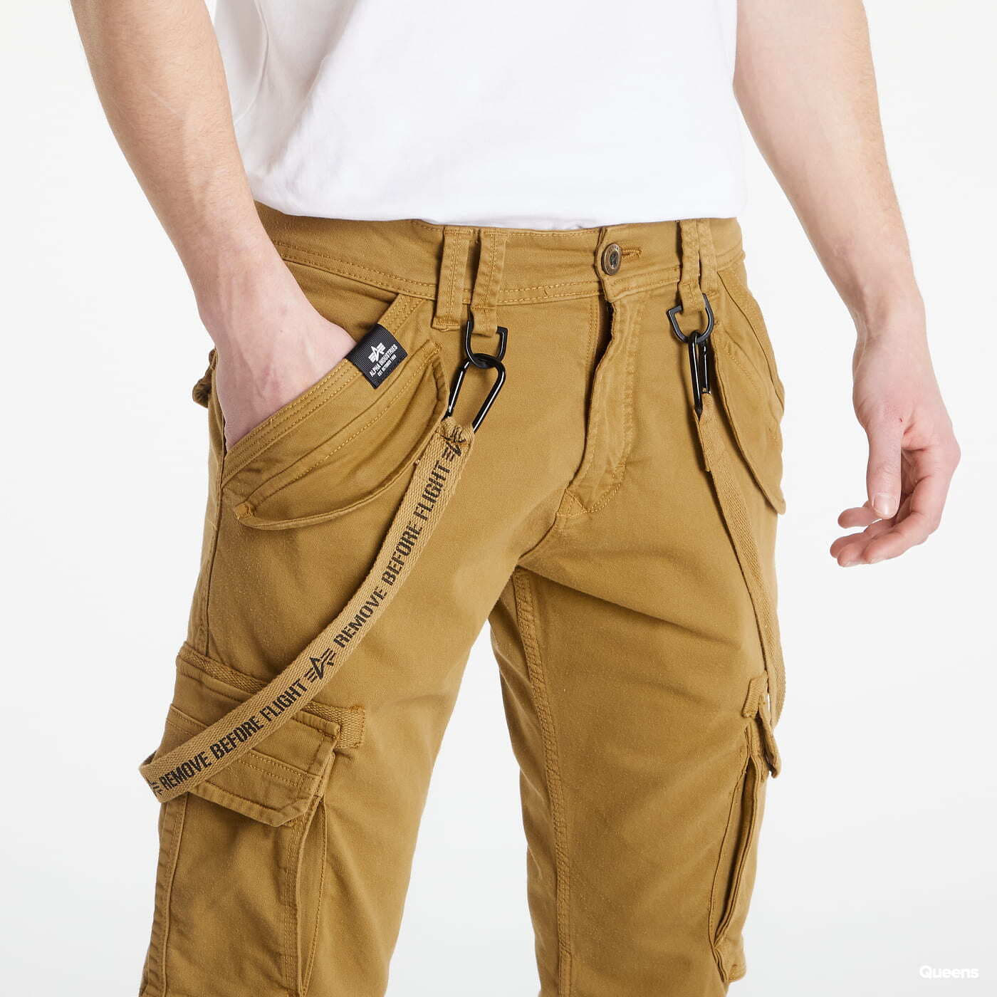 Férfi nadrágok Alpha Industries Utility Pants Brown