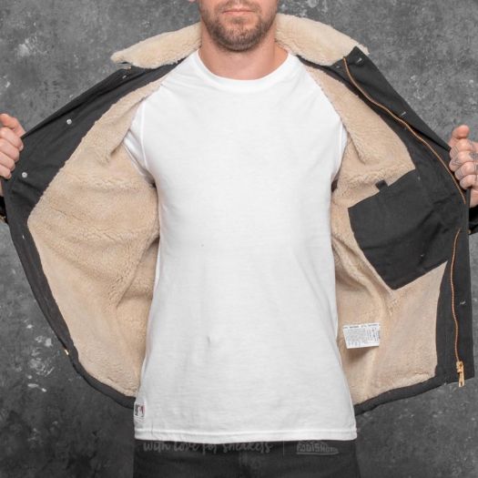 Kurtki Carhartt WIP Fairmount Coat Black Rigid | Footshop