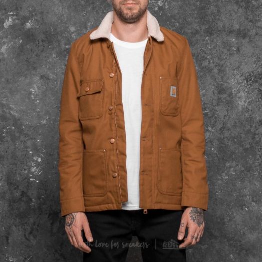 Jackets Carhartt WIP Fairmount Coat Hamilton Brown Rigid (I019759