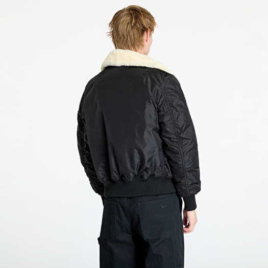 Uomo Giubbino Alpha Industries Bianco Giacche Da Uomo Alpha