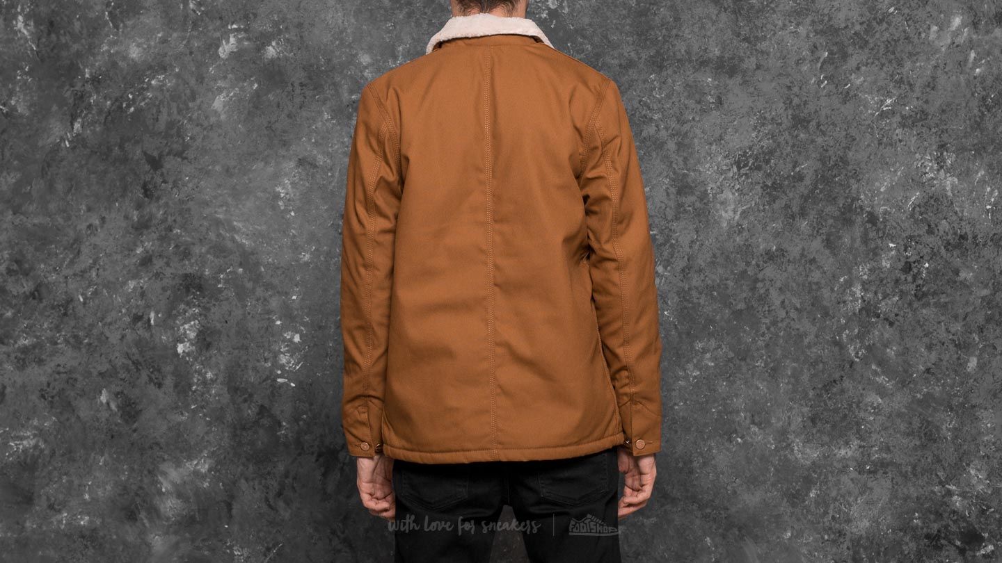 Bundy Carhartt WIP Fairmount Coat Hamilton Brown Rigid