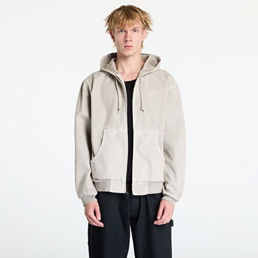 Men s jackets Nike Life Men s Full Zip Unlined Jacket Light Iron Ore Light Iron Ore Footshop