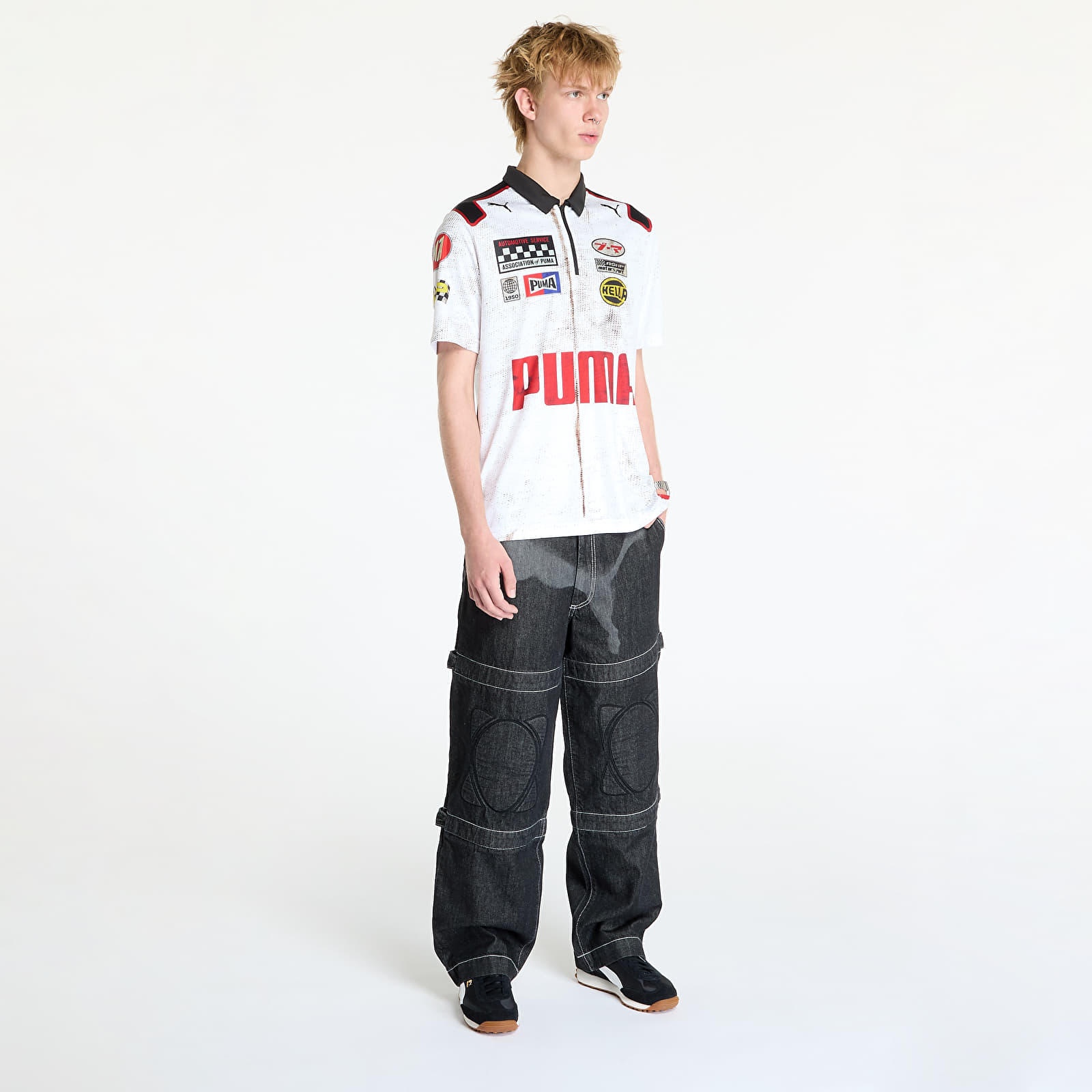Jeans Puma X A$AP Rocky Knee Pad Pants Puma Black | Footshop