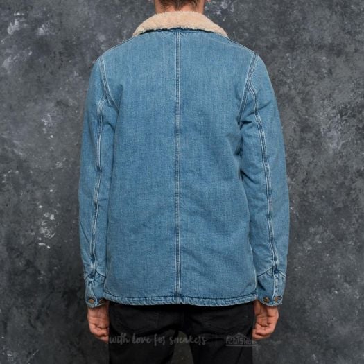 Jackets Carhartt WIP Fairmount Coat Blue Stone Washed Footshop
