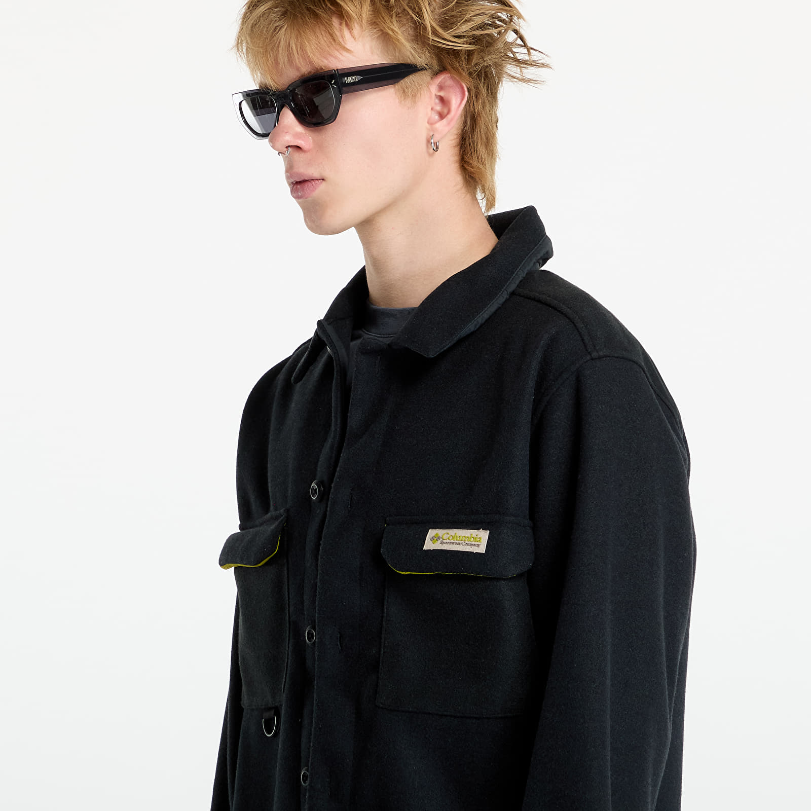 Jachete pentru bărbați Columbia Wallowa™ Shirt Jacket Black