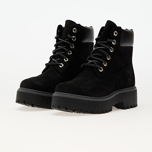Timberland black slip on shoes on sale