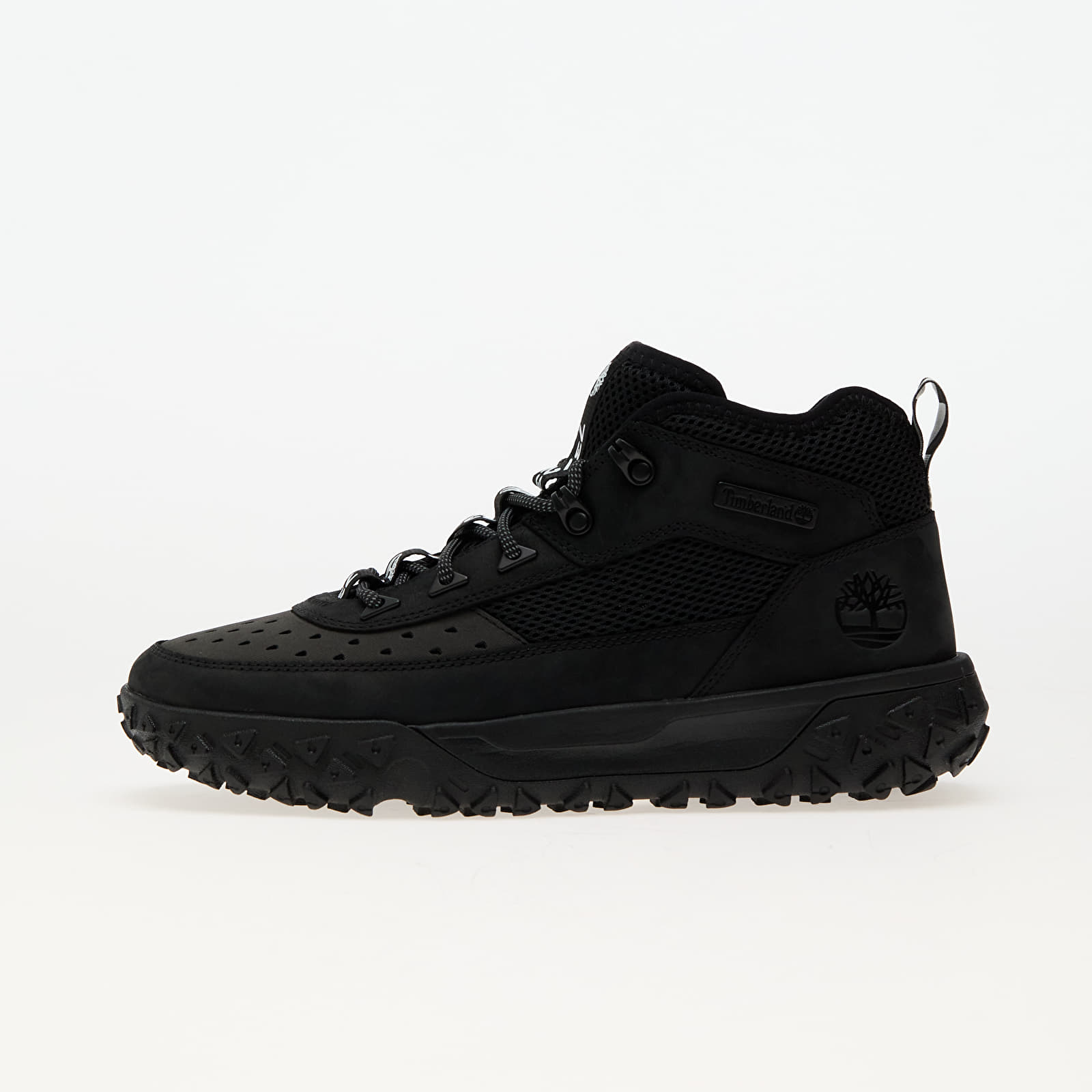 Pánské tenisky a boty Timberland Mid Lace Up Hiking Boot Black