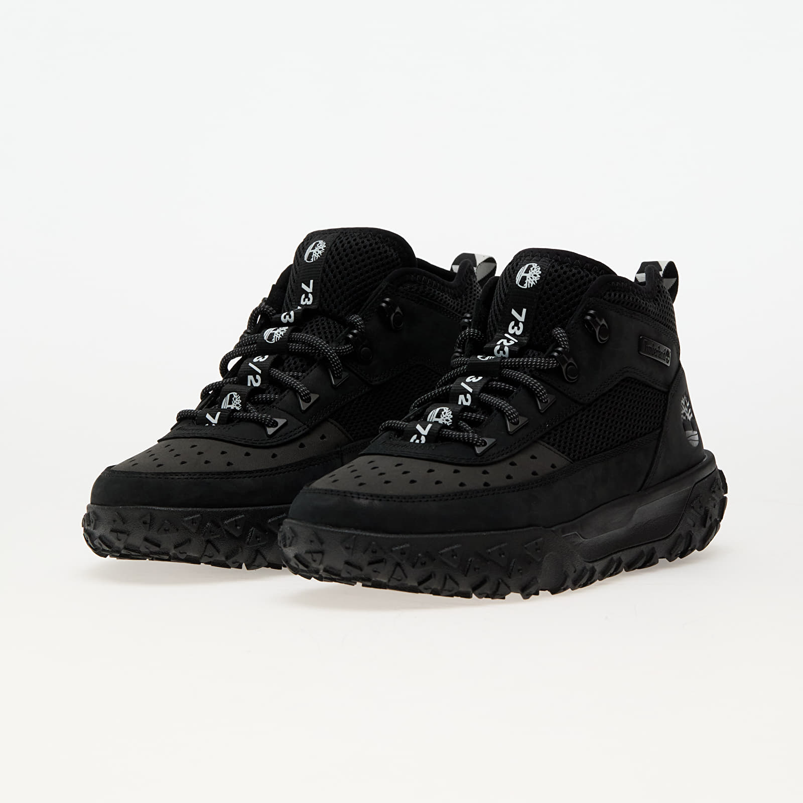 Pánské tenisky a boty Timberland Mid Lace Up Hiking Boot Black