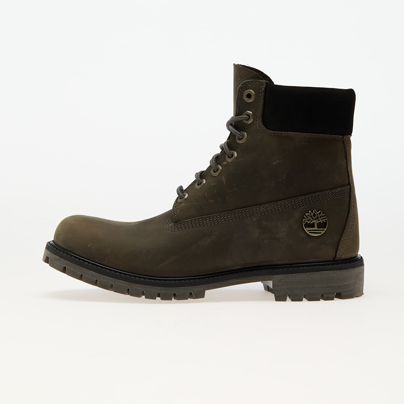 Pánské tenisky a boty Timberland 6 In Premium Waterproof Boot Md Grey F Grain