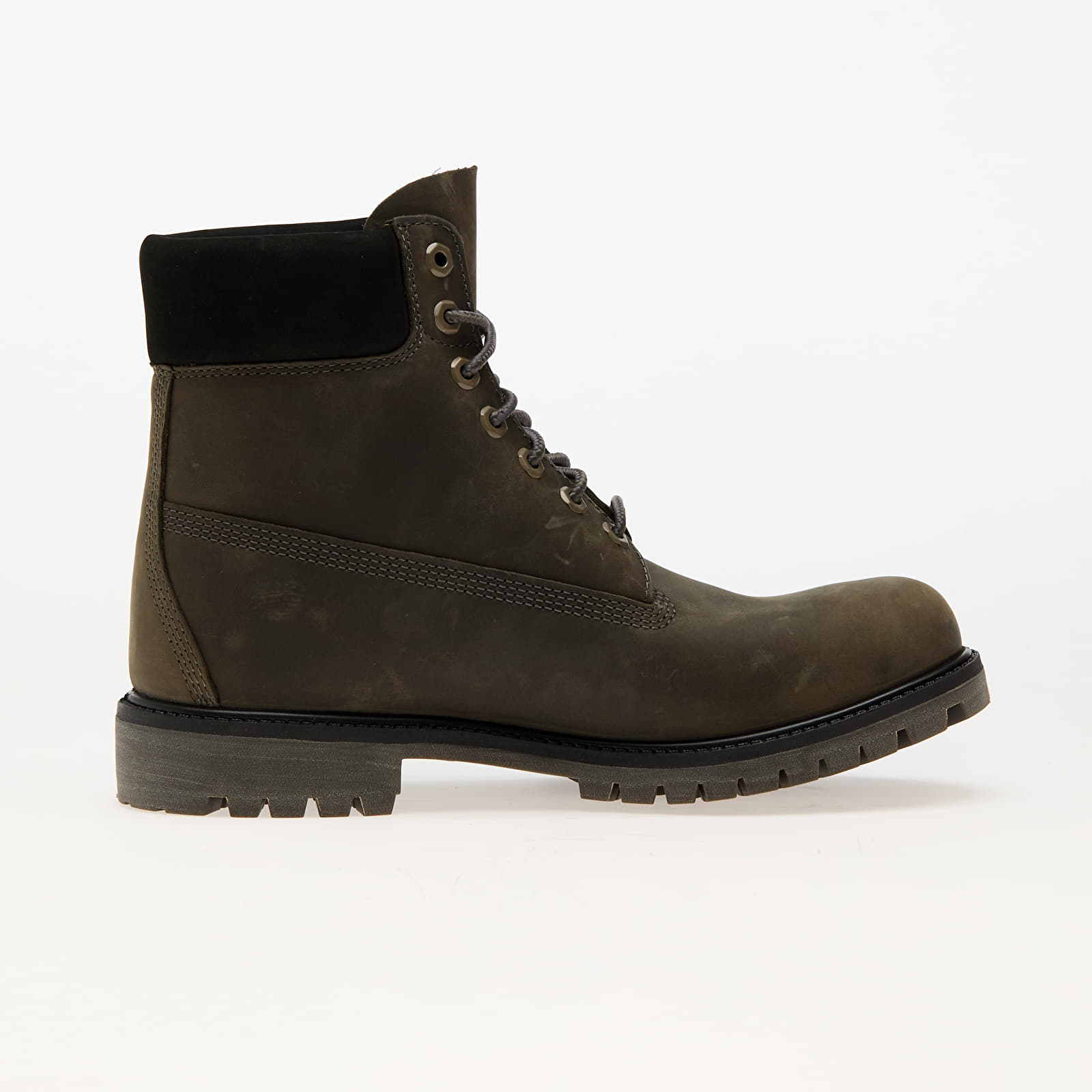 Pánské tenisky a boty Timberland 6 In Premium Waterproof Boot Md Grey F Grain