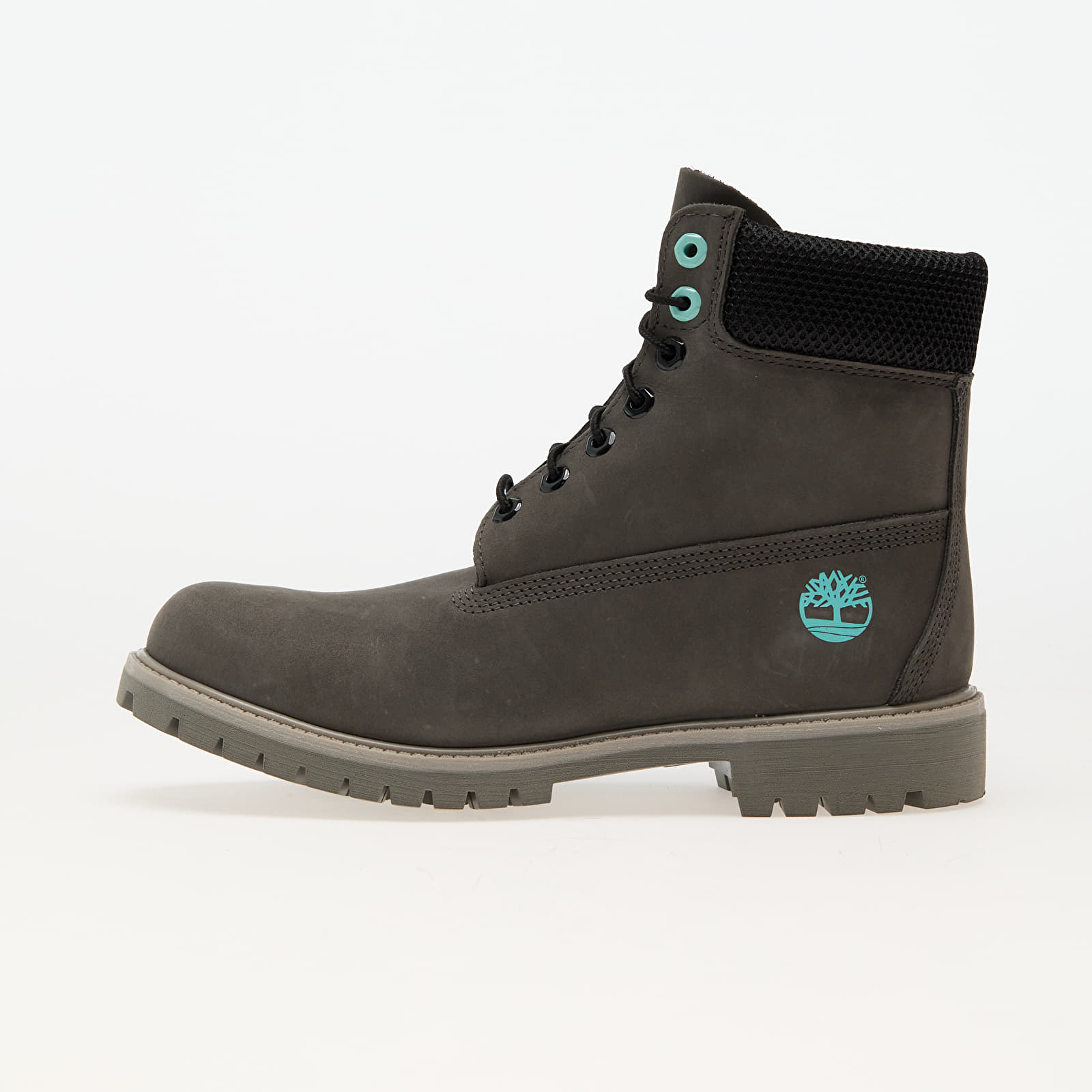 Scarpe uomo Timberland 6 In Premium Waterproof Boot Md Grey Nubuck
