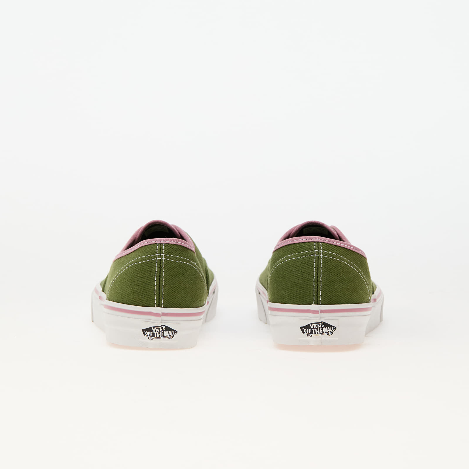 Herren Sneaker und Schuhe Vans Authentic Binding Green Pink Footshop