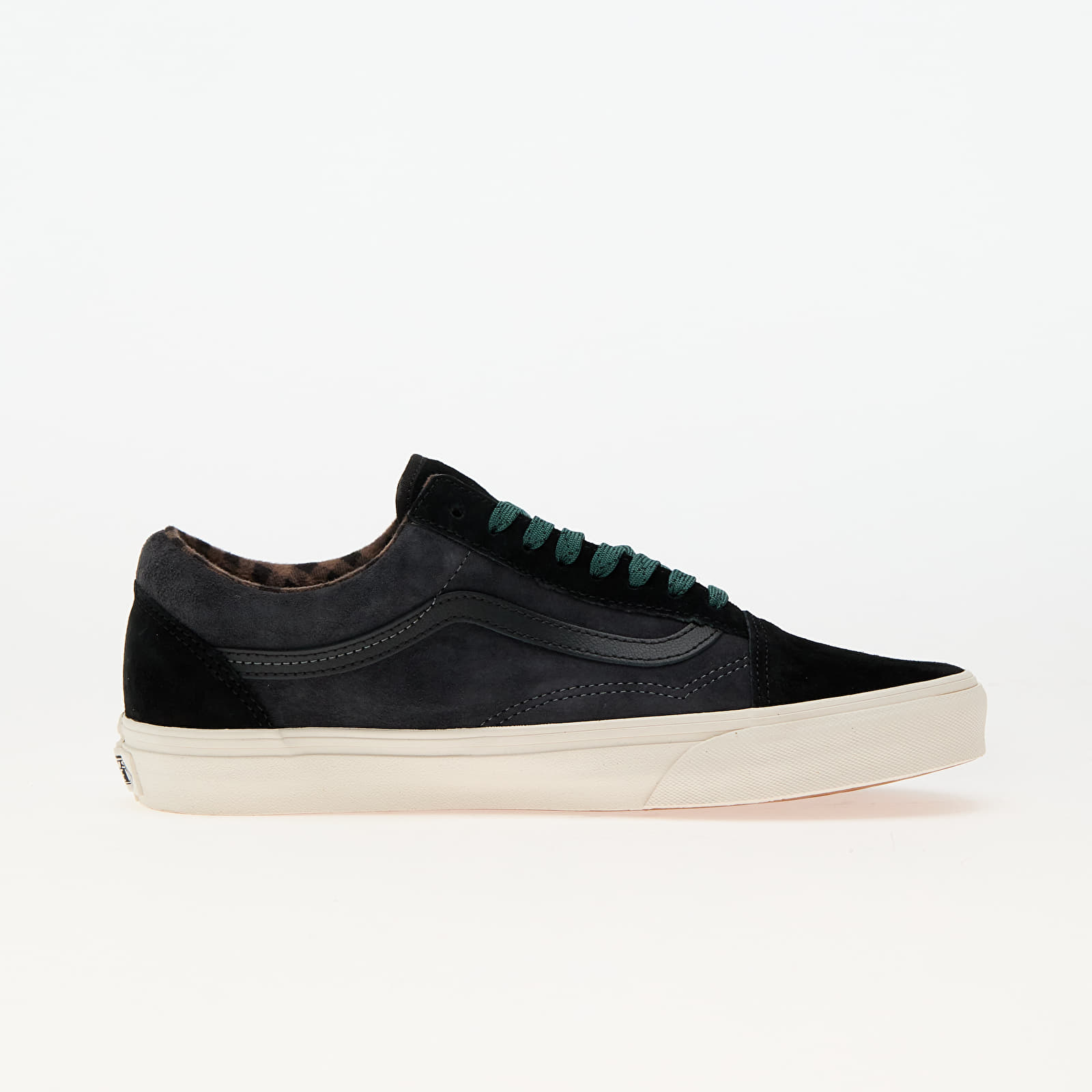 Zapatillas Hombre Vans Old Skool Pig Suede Plaid Gray/Blanc