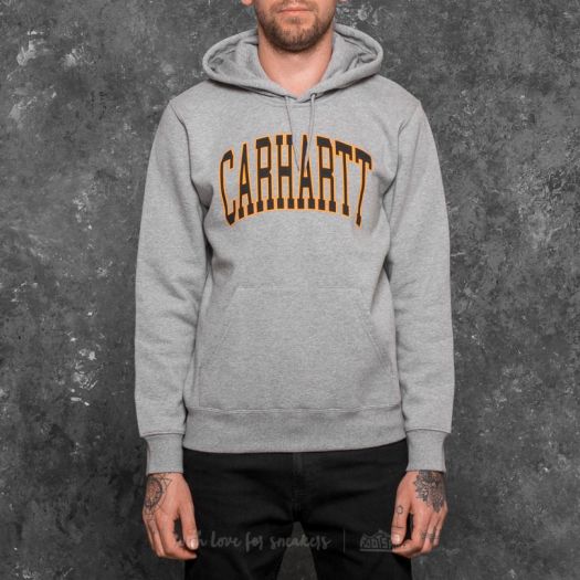 Hoodies and sweatshirts Carhartt WIP Hooded Division Sweat Grey Heather Footshop