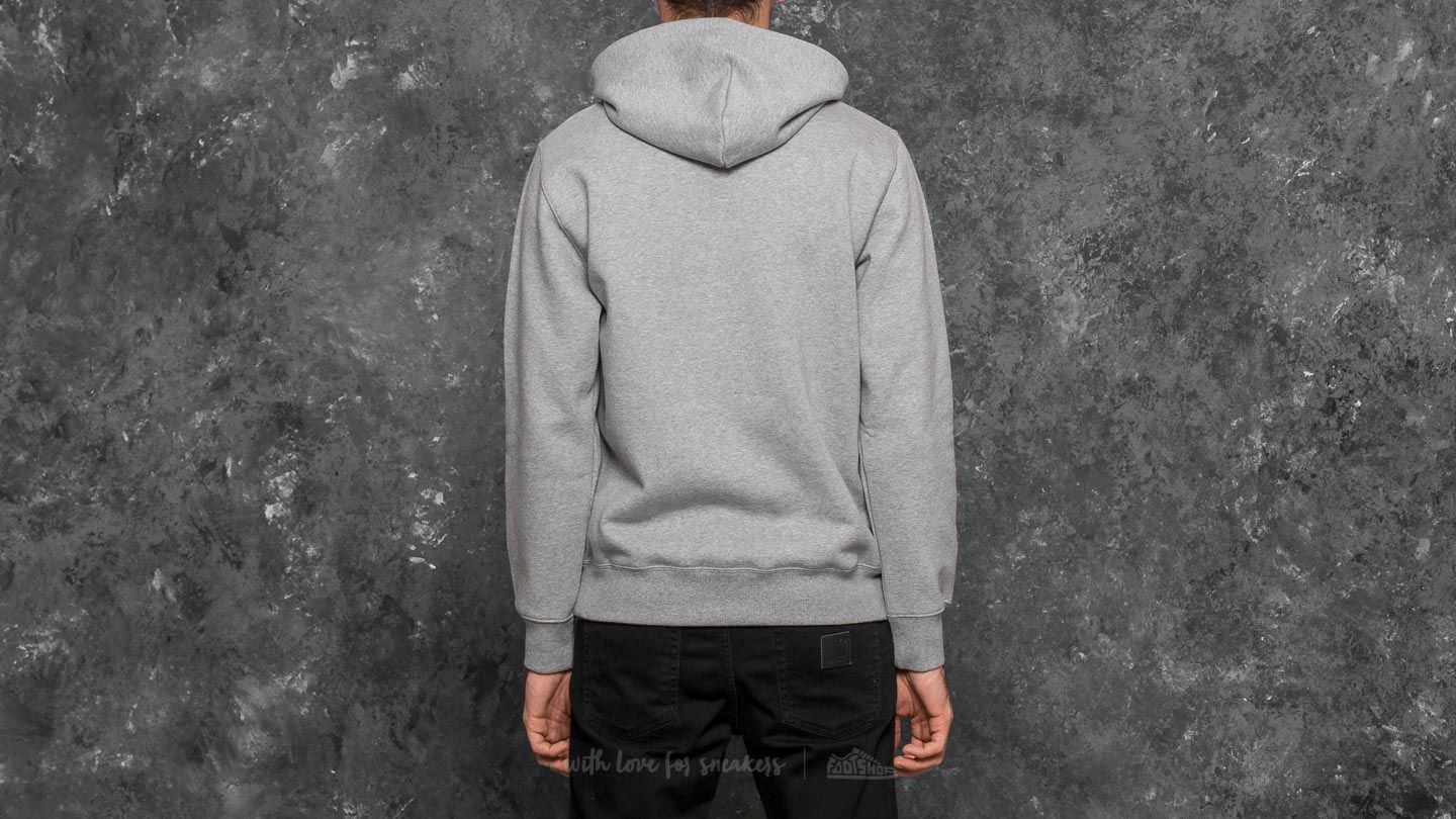 Hoodies and sweatshirts  Carhartt WIP Hooded Division Sweat Grey Heather