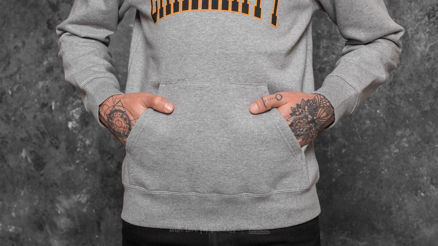 Hoodies and sweatshirts  Carhartt WIP Hooded Division Sweat Grey Heather