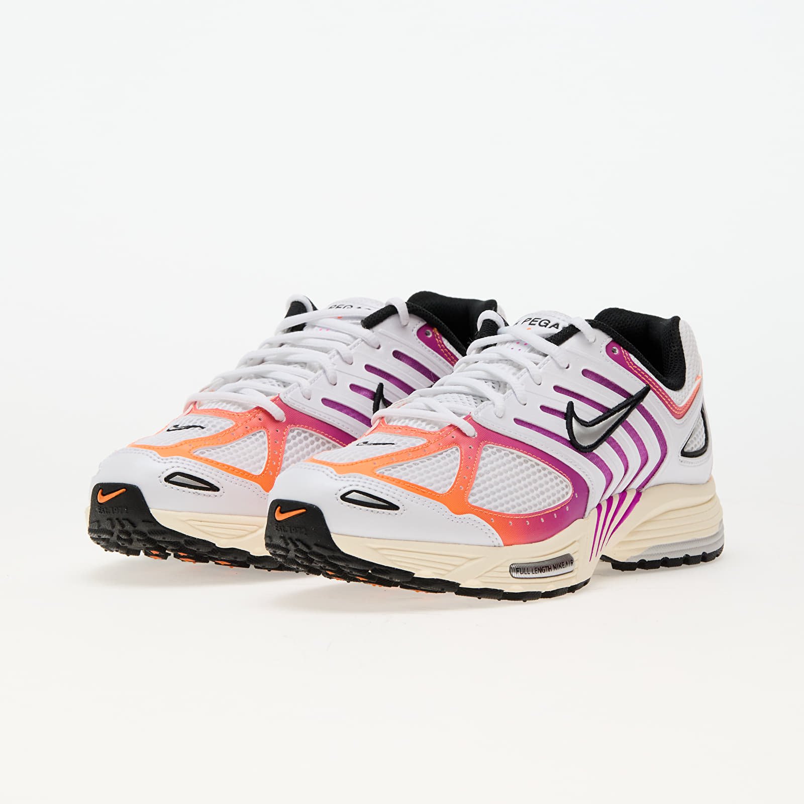 Pánske tenisky a topánky Nike Air Pegasus 2005 White/ Chrome-Total Orange-Hyper Violet