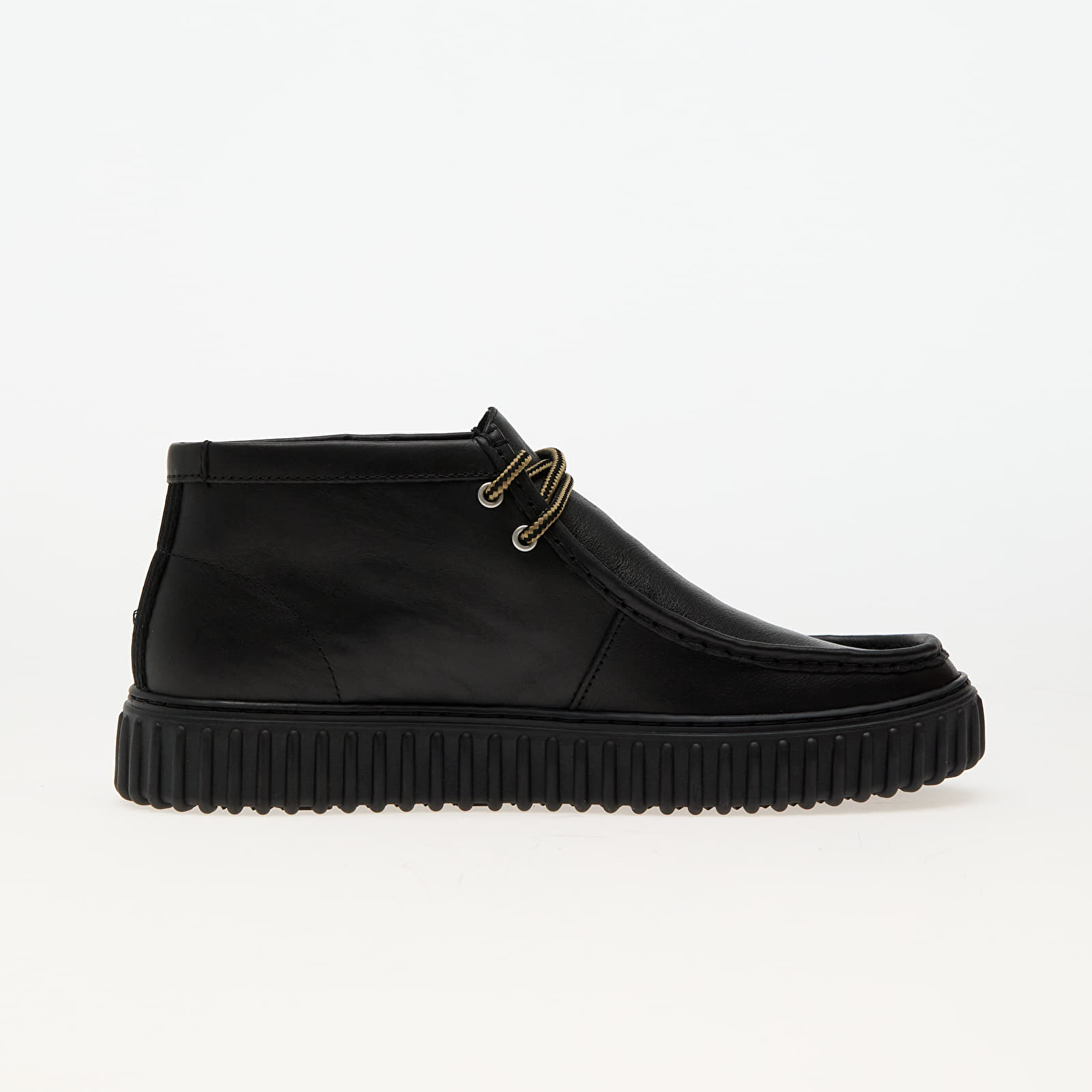 Men's shoes Clarks Torhill Hi Black Leather | Footshop