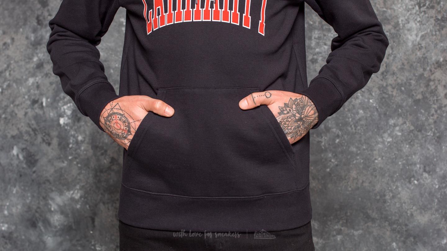 Džemperiai su gobtuvais ir džemperiai Carhartt WIP Hooded Division Sweat Navy