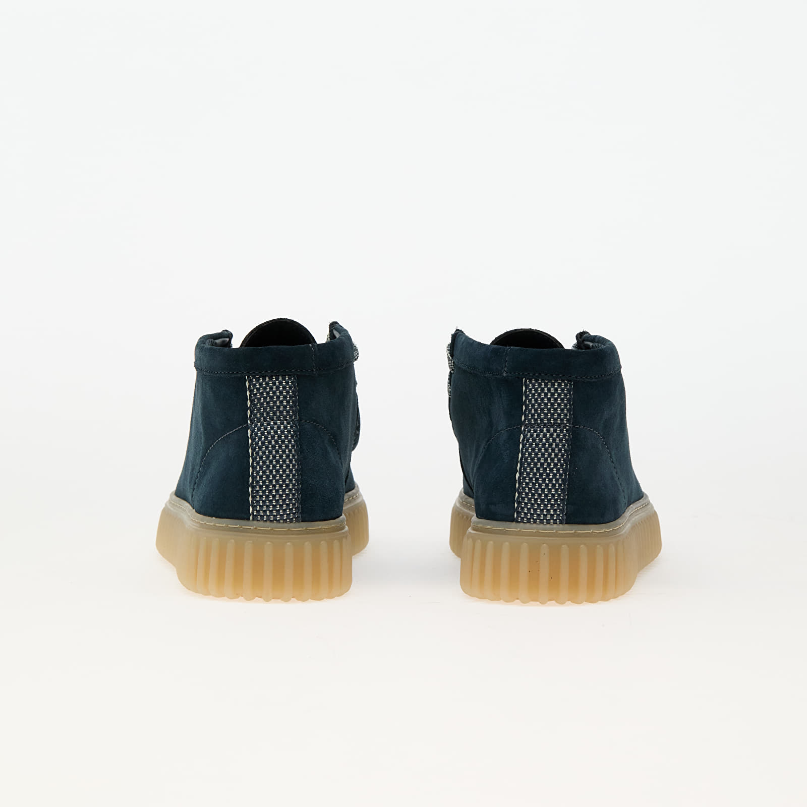 Herren Sneaker und Schuhe Clarks Torhill Hi Blue Suede