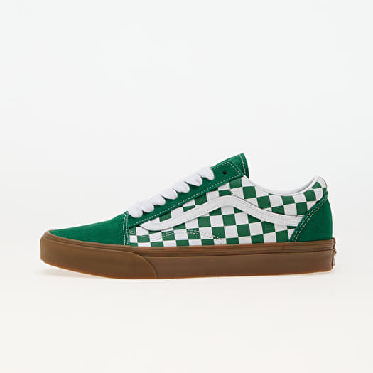 Mens checkered vans with laces best sale