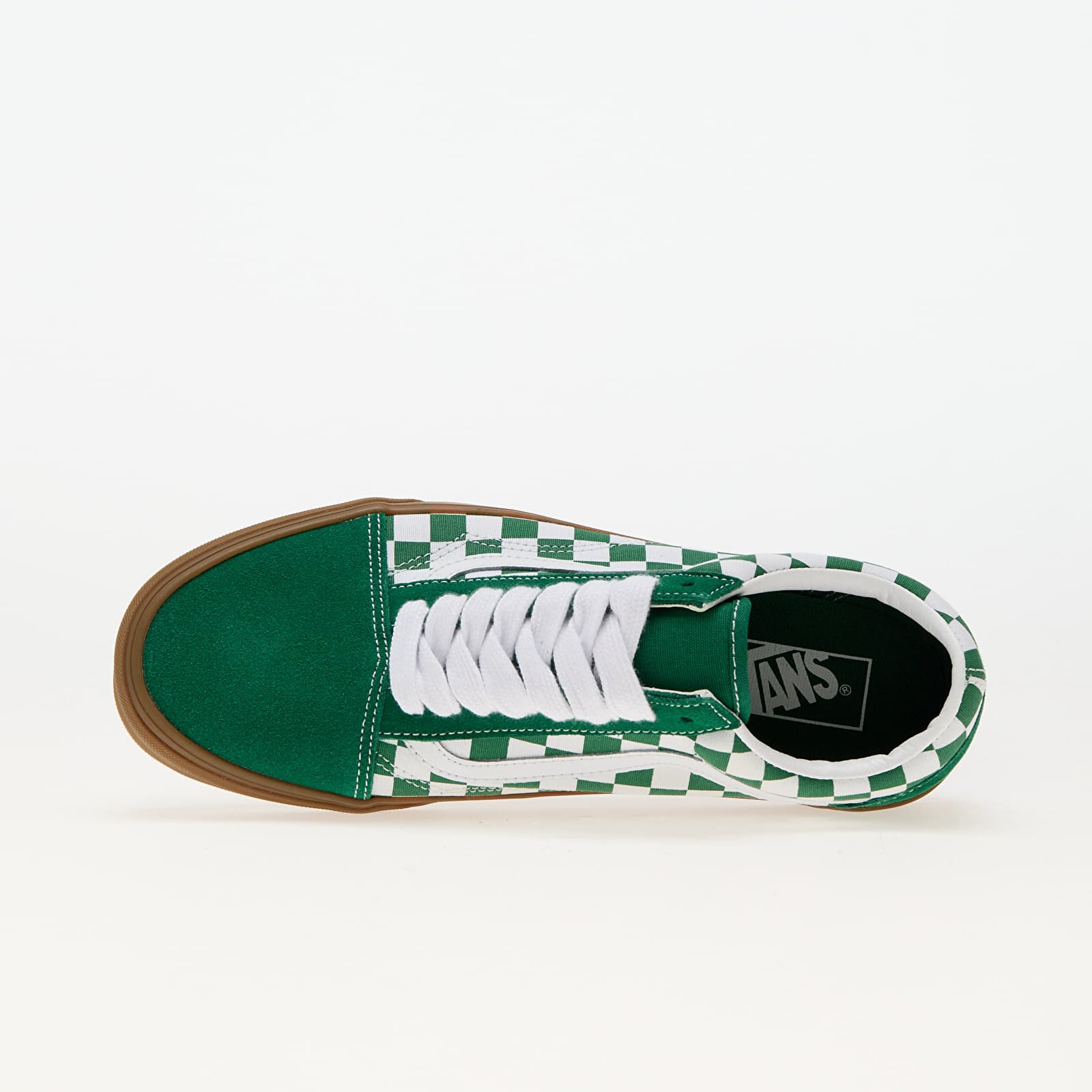 Férfi cipők Vans Old Skool Fat Lace Checker Green