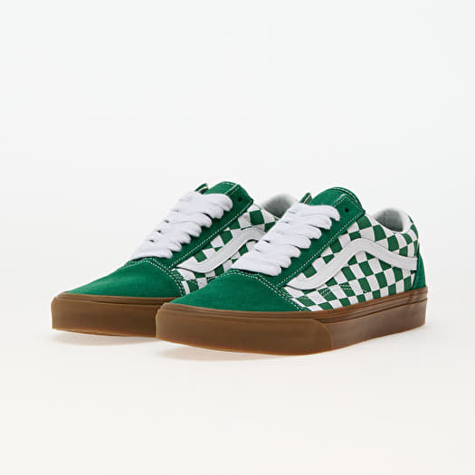 Vans checkerboard shoes with laces cheap