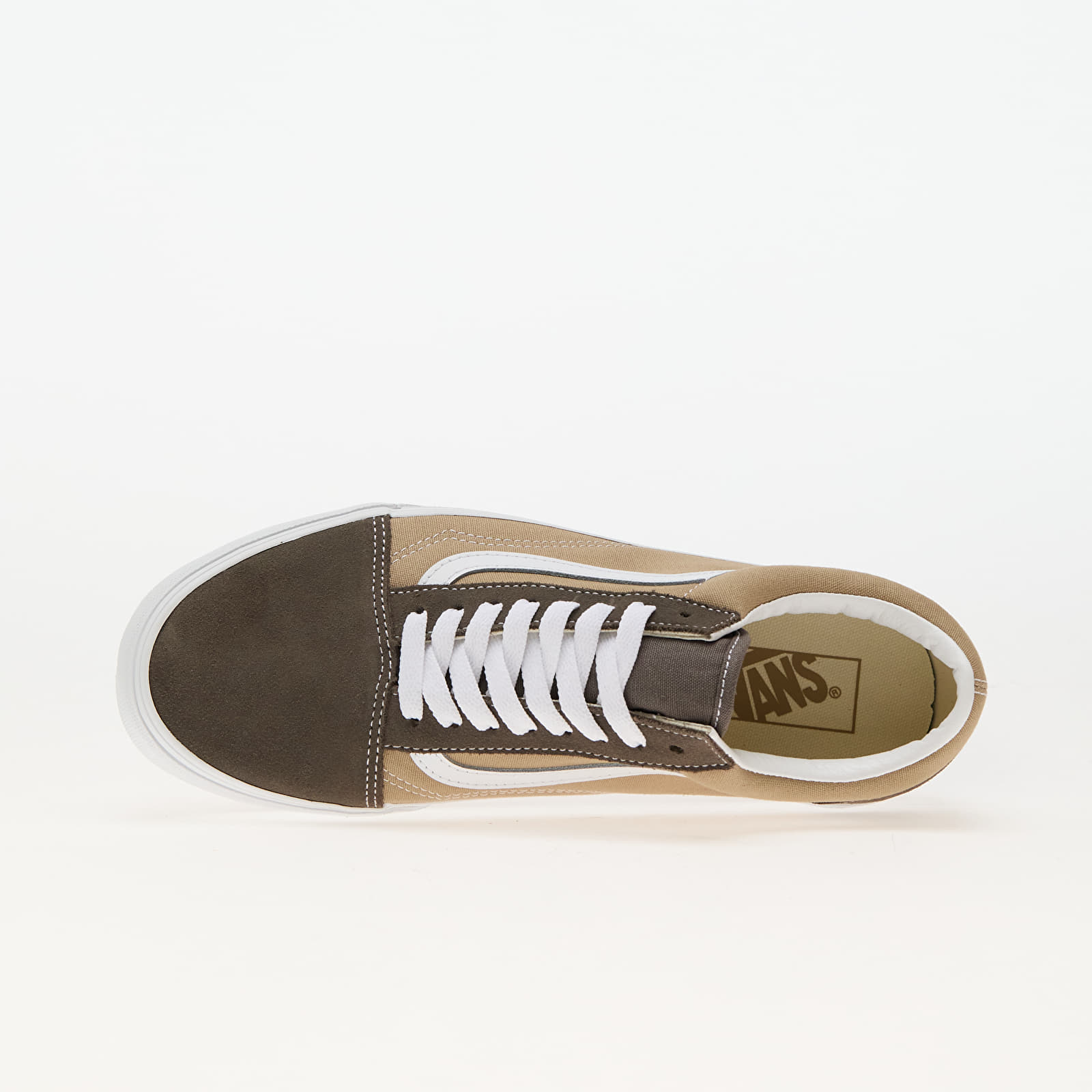 Men's shoes Vans Old Skool Canvas Medium Brown