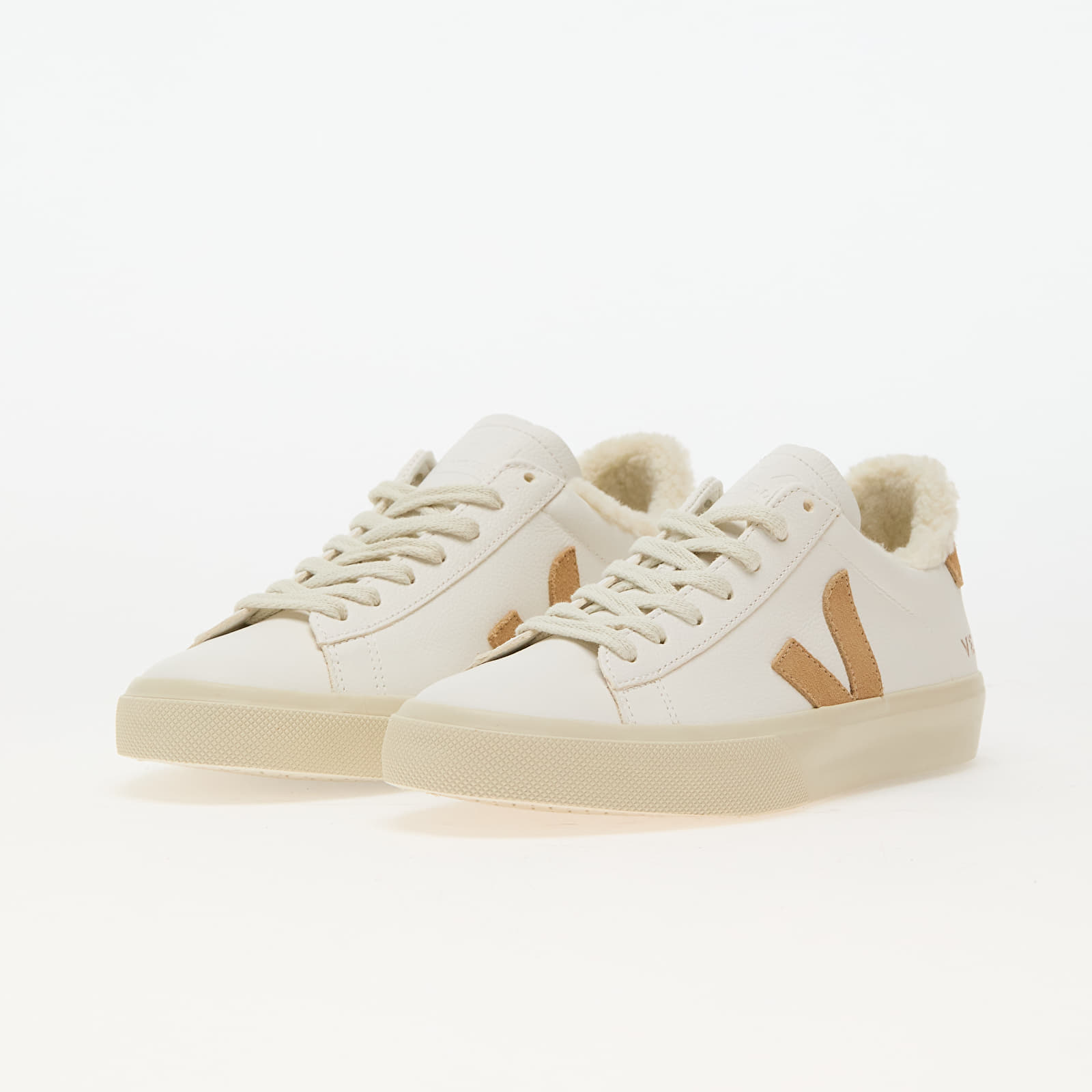 Női cipők Veja W Campo Chromefree Ex-White_Desert