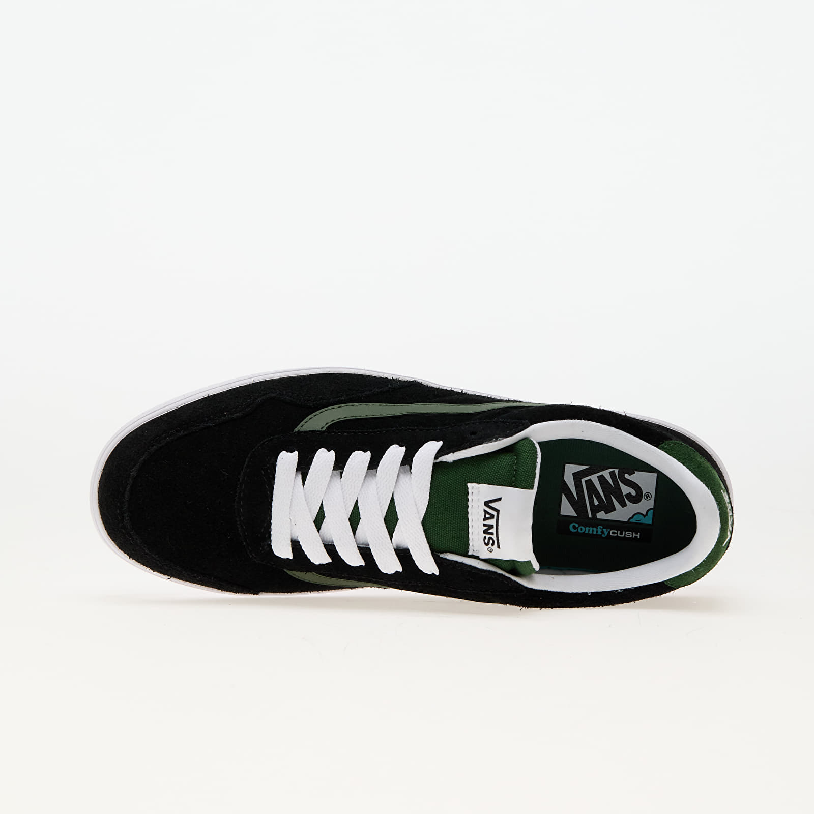 Herresko Vans Cruze Too CC Suede Black/ Green