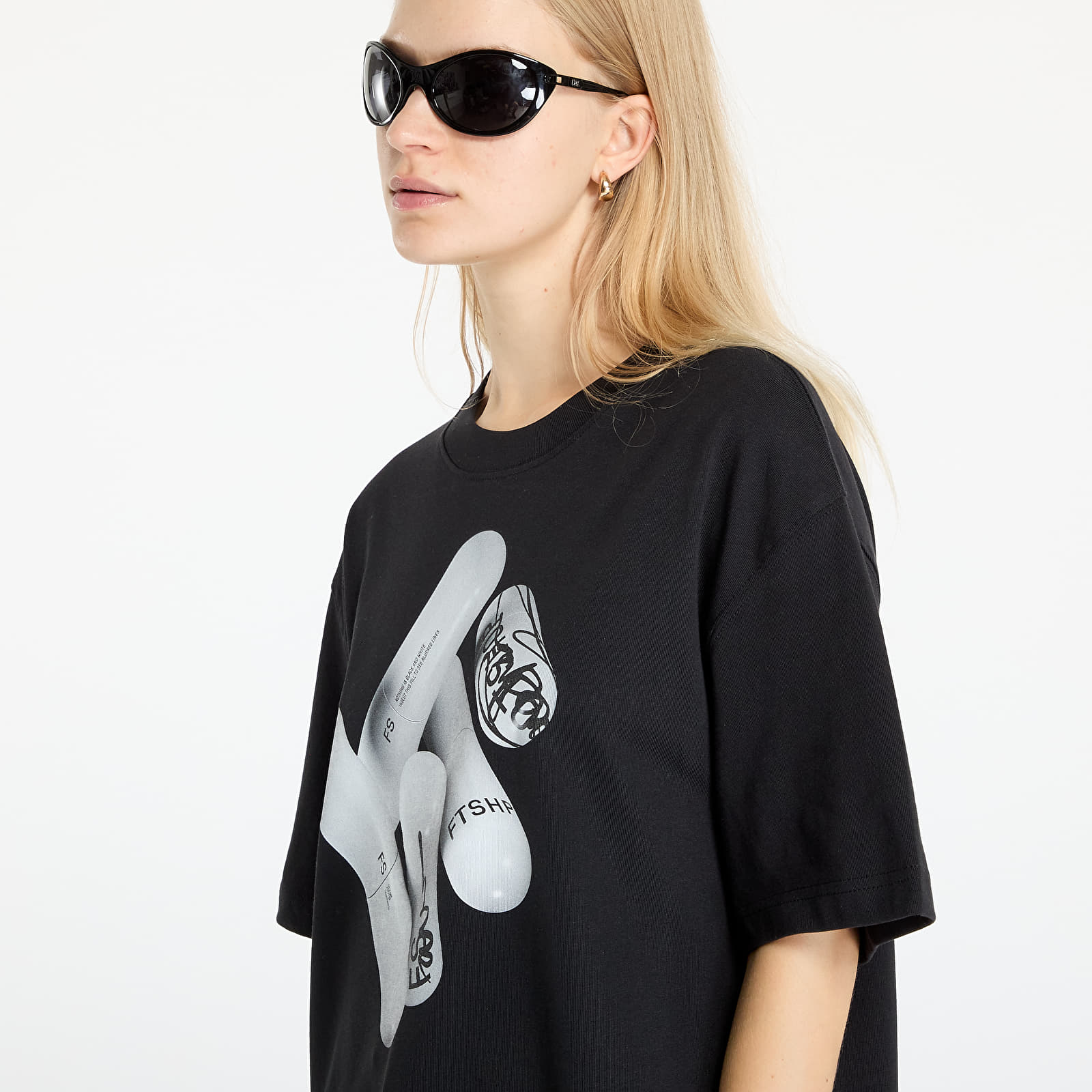 T-skjorter FTSHP White Pill T-Shirt UNISEX Black