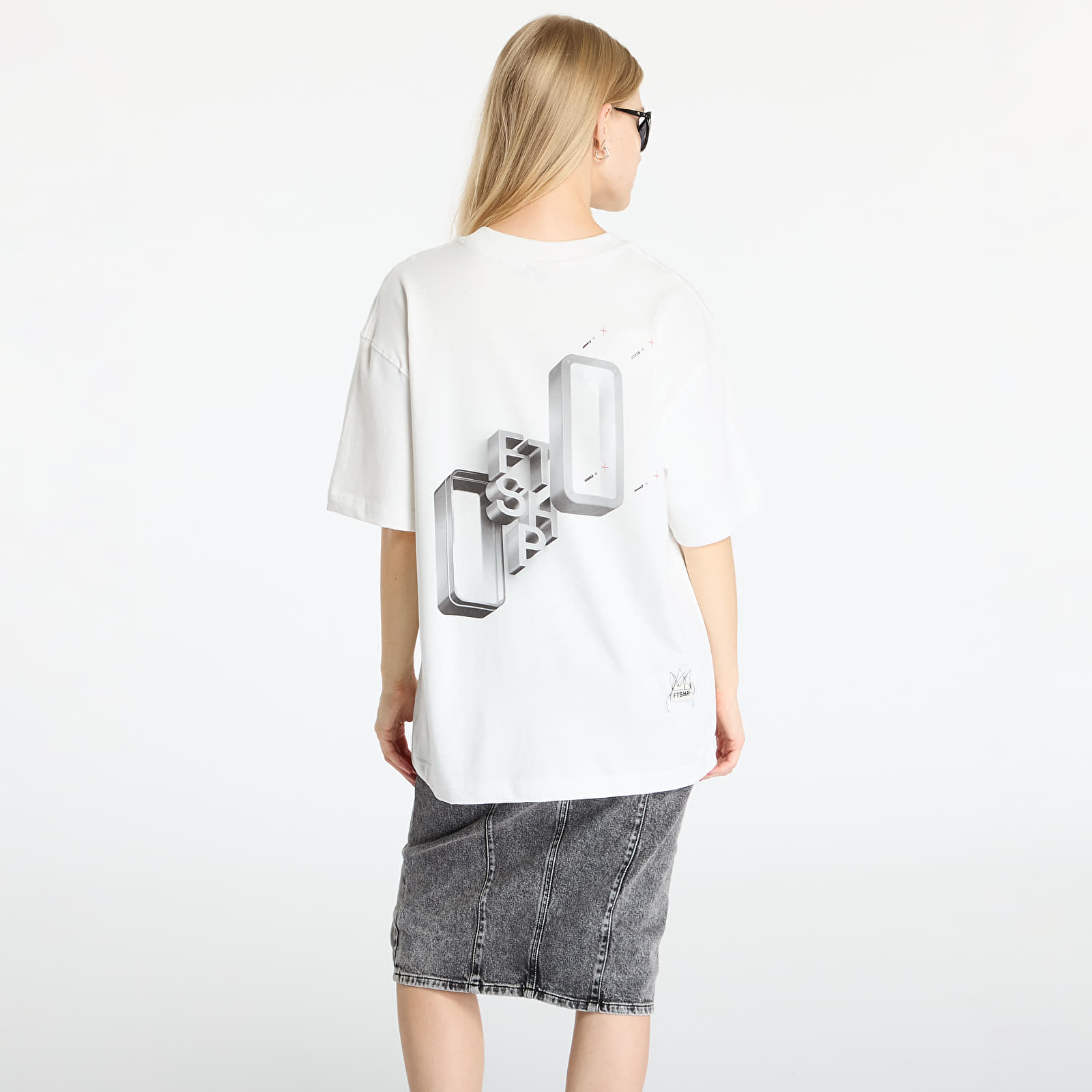 Tričká FTSHP Metal Glass Box T-Shirt UNISEX White