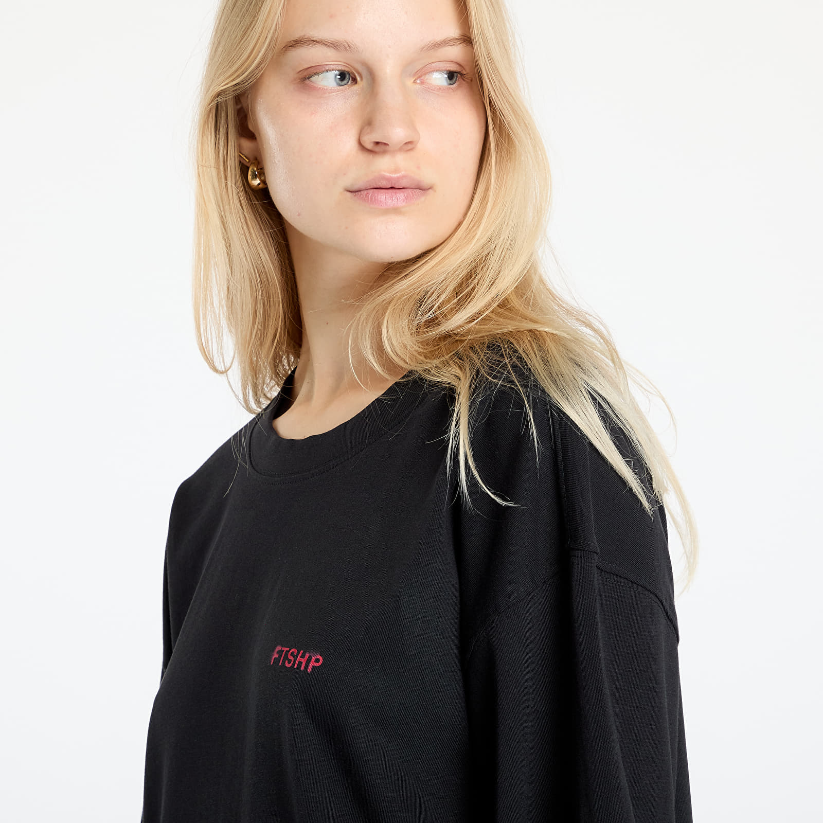 T-shirts FTSHP Metal Glass Box Longsleeve Tee UNISEX Black