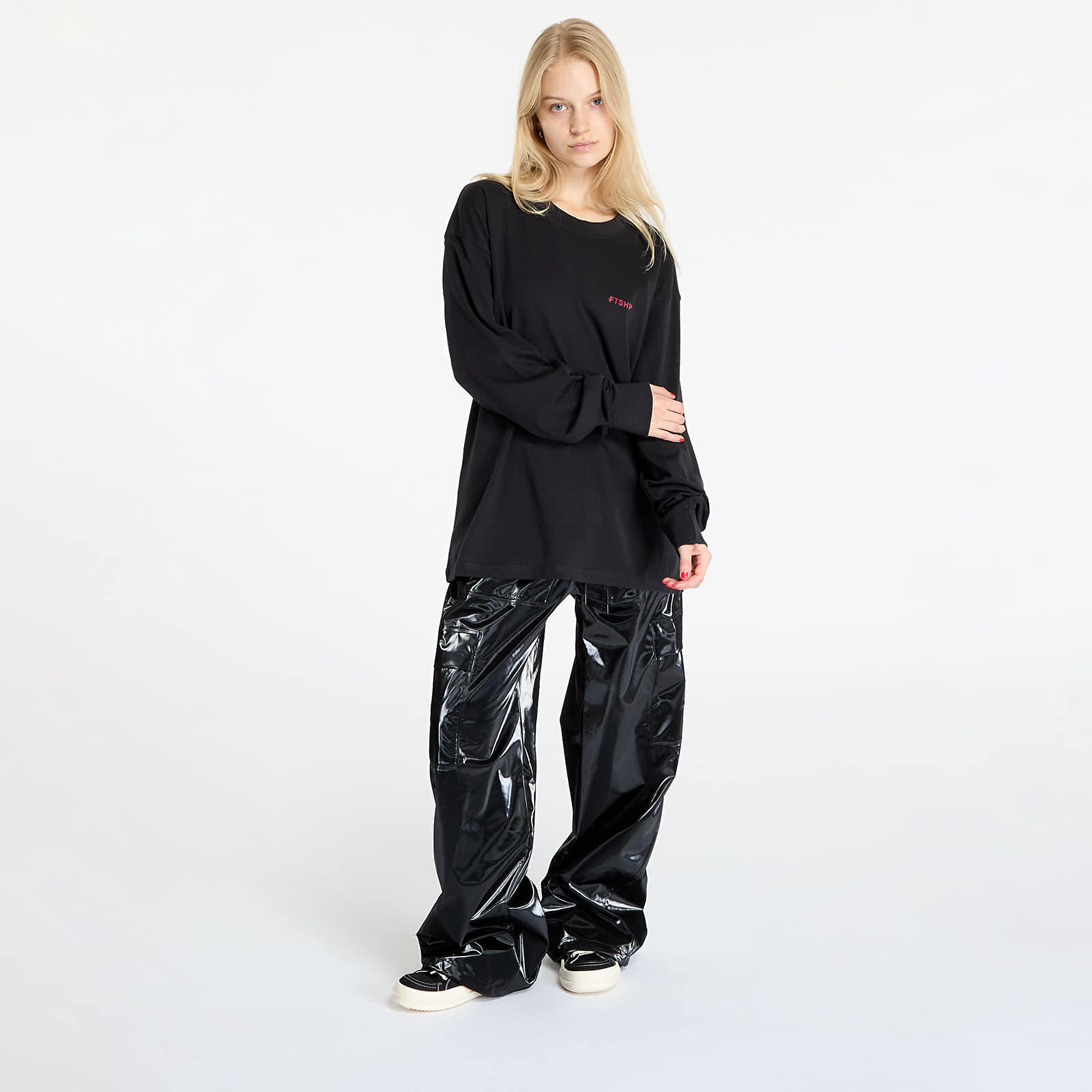 T-shirts FTSHP Metal Glass Box Longsleeve Tee UNISEX Black