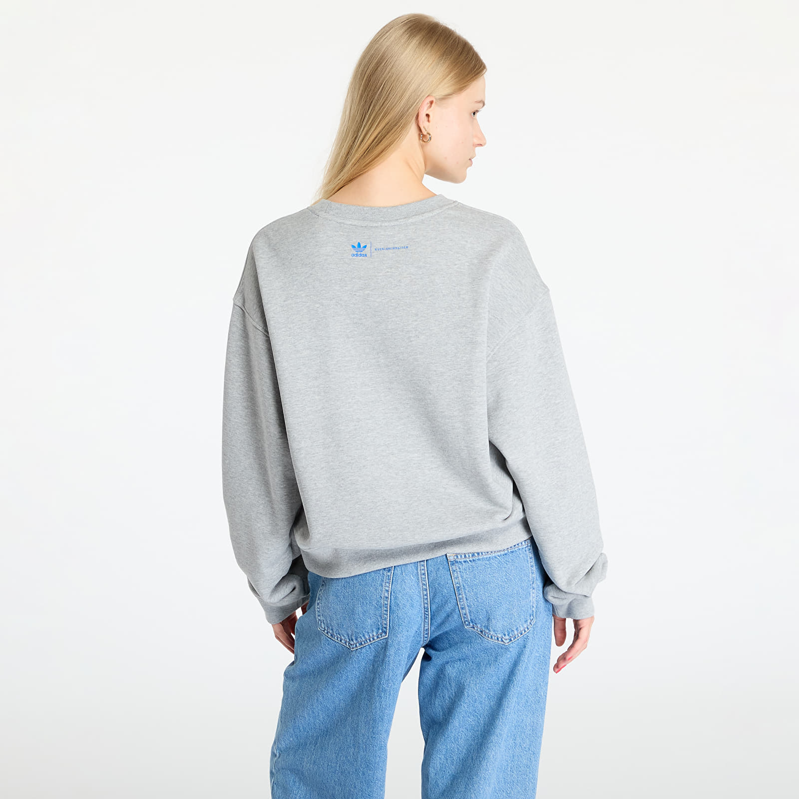 Women's hoodies adidas x KSENIASCHNEIDER Label Sweashirt Medium Grey Heather