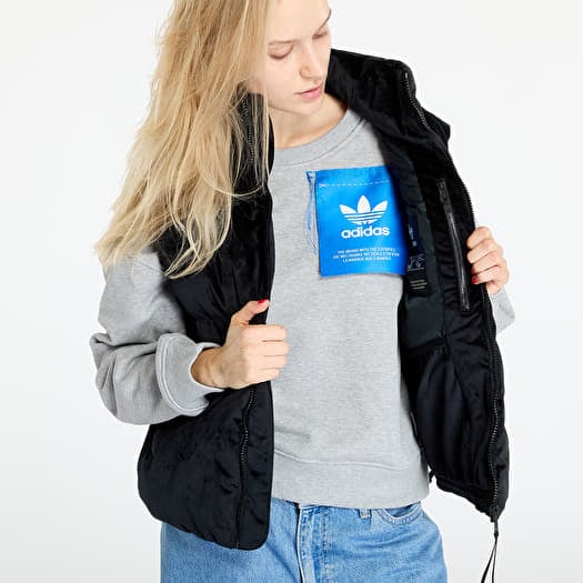 Adidas black velvet jacket shop