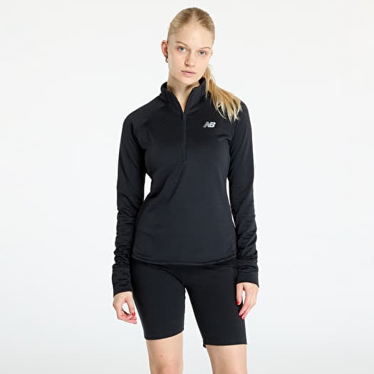 New Balance Athletics Heat Grid Half Zip Black