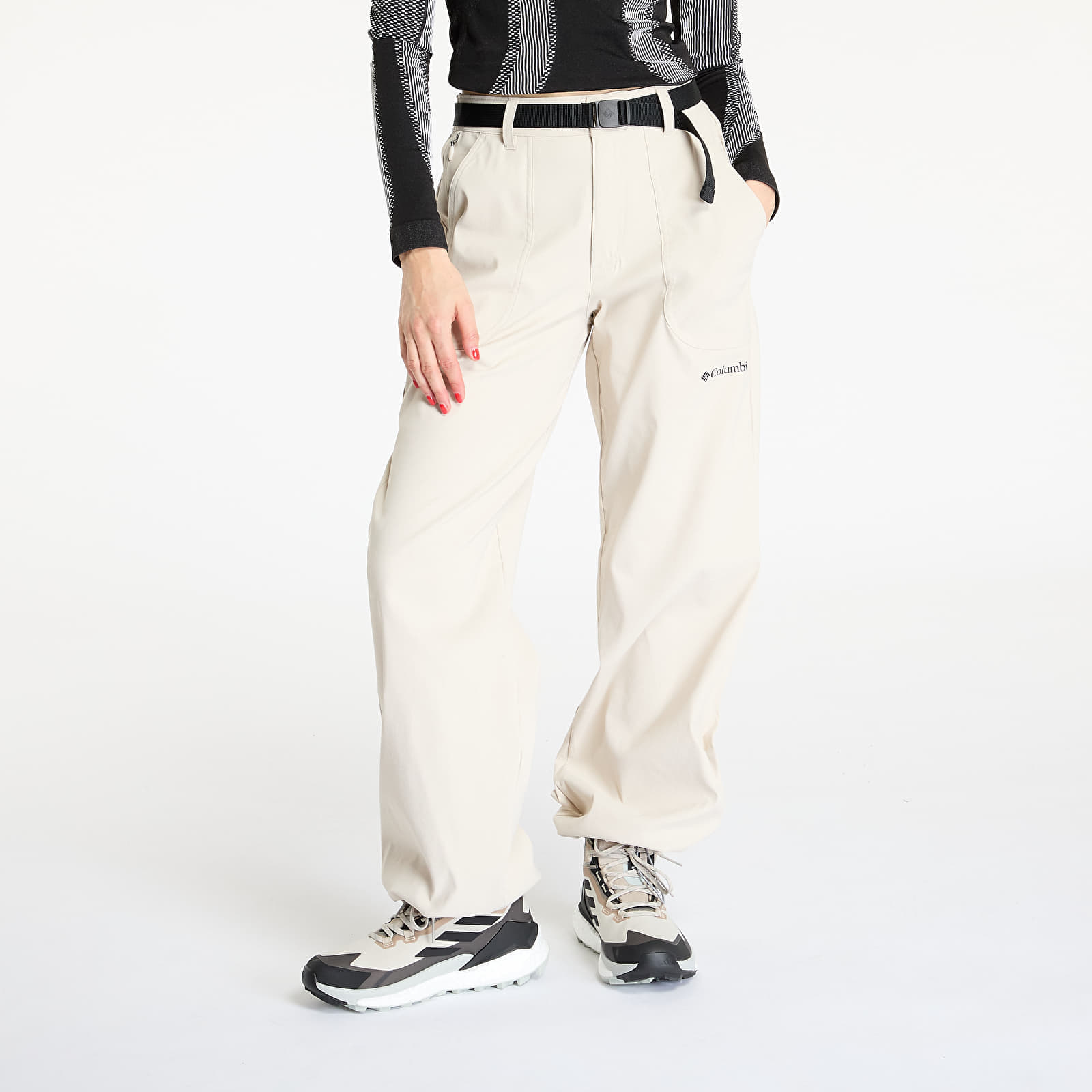 Kalhoty Columbia Brea Falls™ Nylon Pant Dark Stone XS