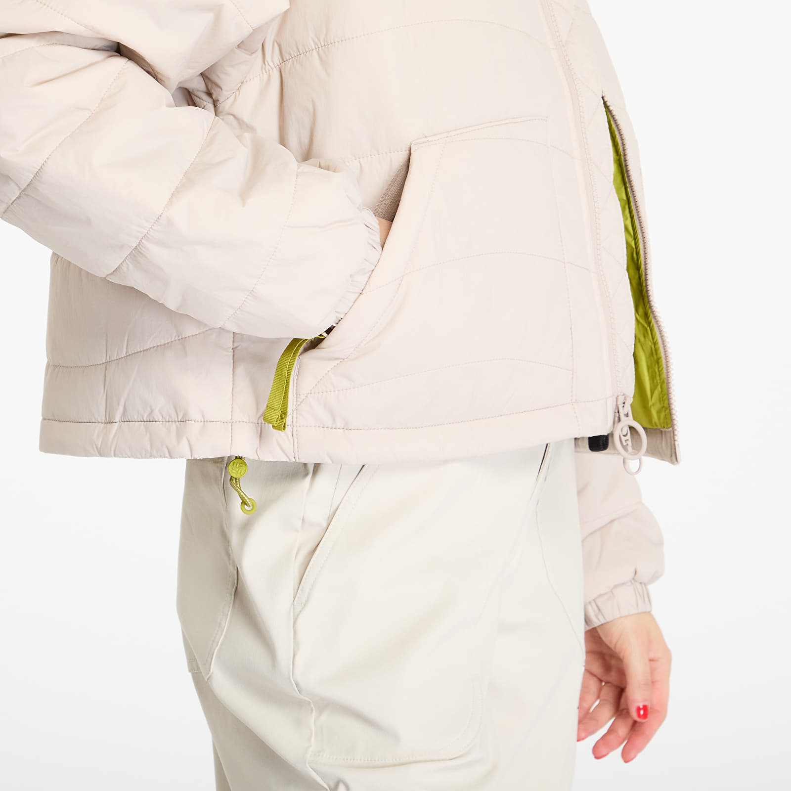 Jakker for kvinner Columbia Wallowa™ Insulated Cropped Jacket Crushed Clay