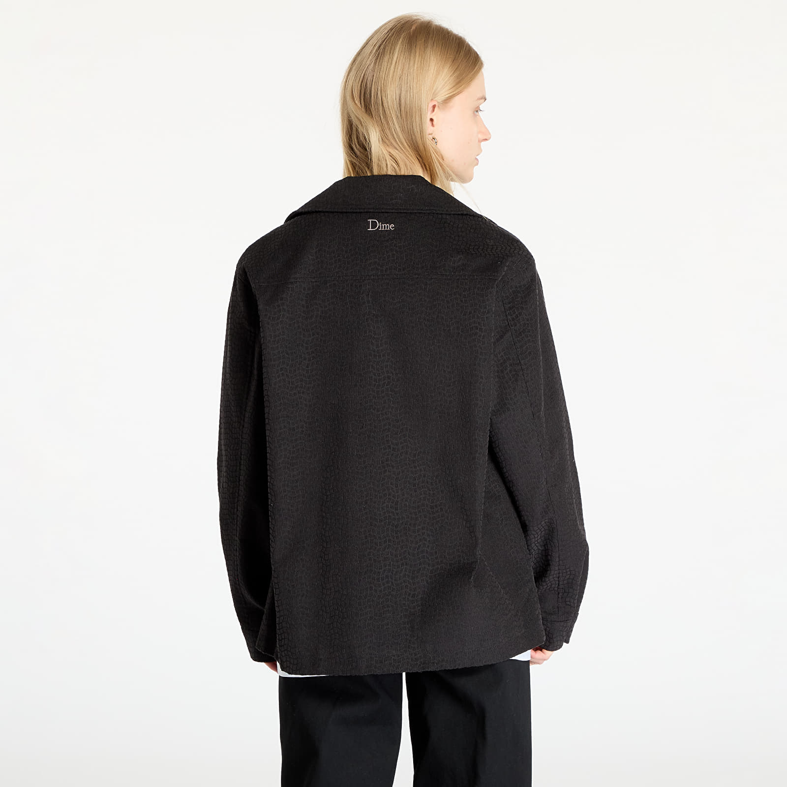 Kabátok Dime Printed Cord Jacket UNISEX Black