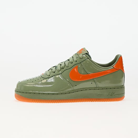 Men s shoes Nike Air Force 1 07 Prm Oil Green Safety Orange Platinum Tint Footshop