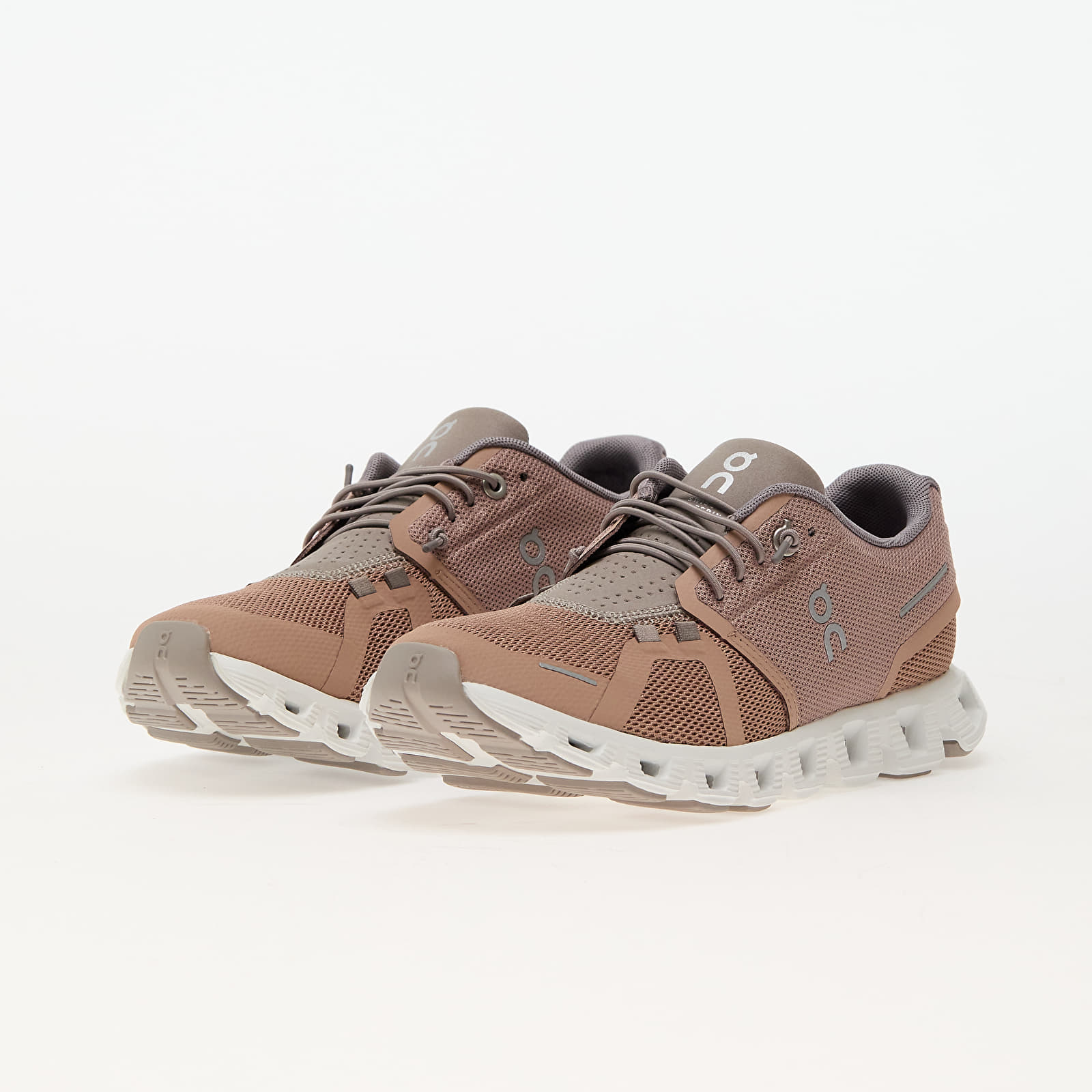 Scarpe donna On W Cloud 5 Rosebrown/ Fog