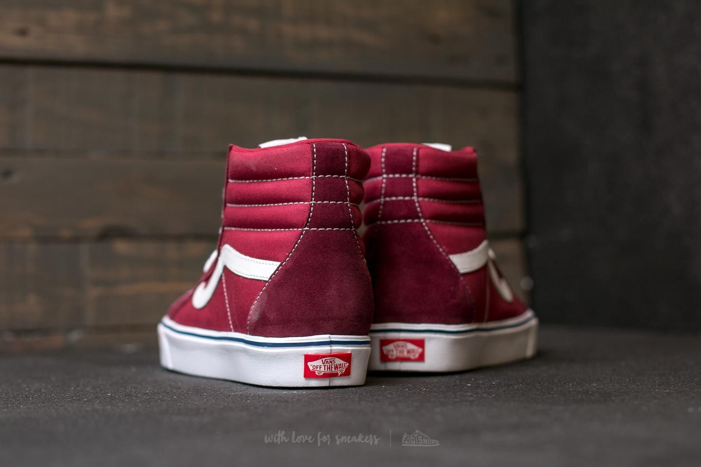 Men s shoes Vans Sk8 Hi Reissue Lite Throwback Port Royale