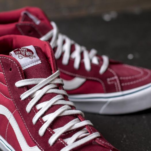 Vans sk8 hi tibetan red hotsell