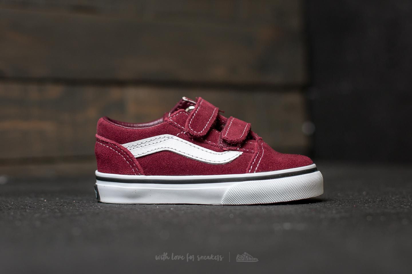 Scarpe e sneakers bambini Vans Old Skool V (Suede) Port Royale/ Black