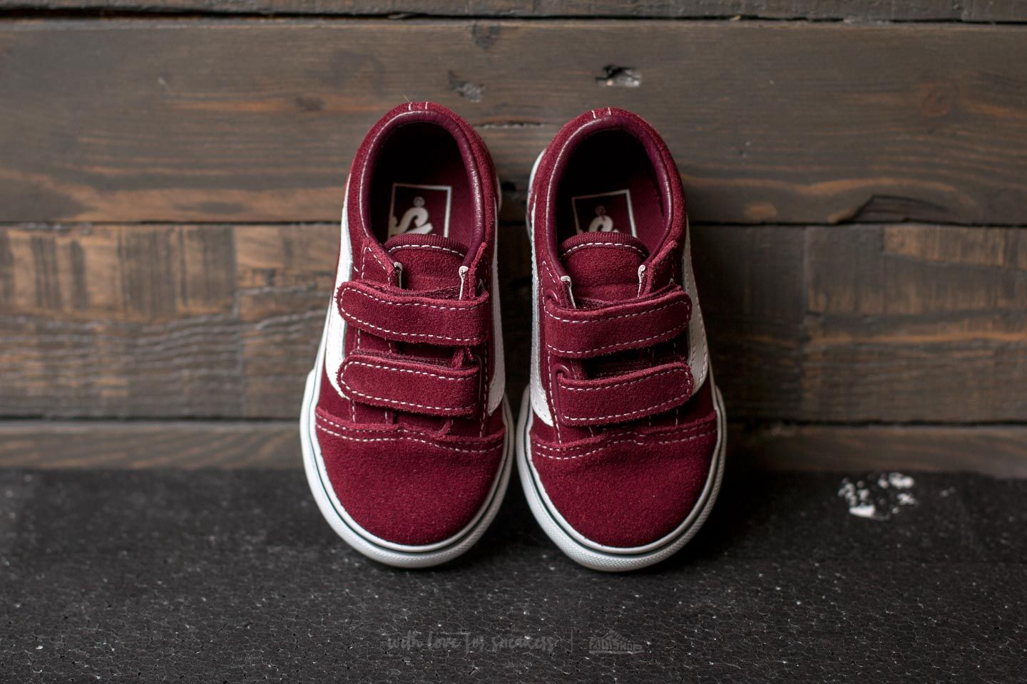Scarpe e sneakers bambini Vans Old Skool V (Suede) Port Royale/ Black