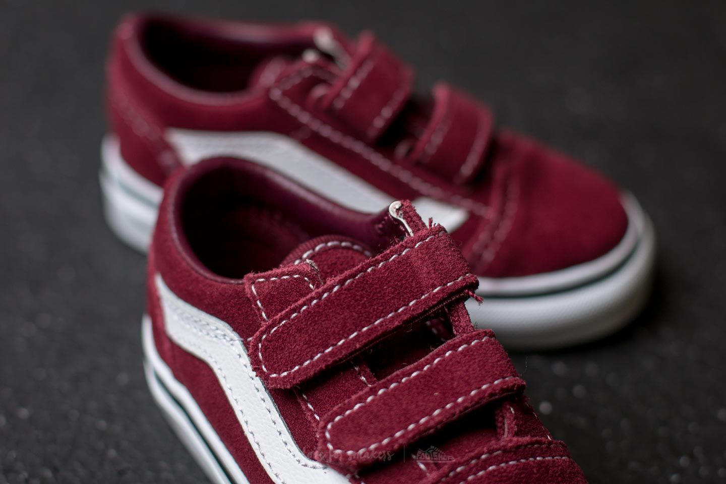 Scarpe e sneakers bambini Vans Old Skool V (Suede) Port Royale/ Black