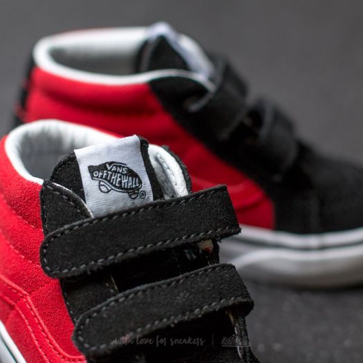 Vans black racing red on sale
