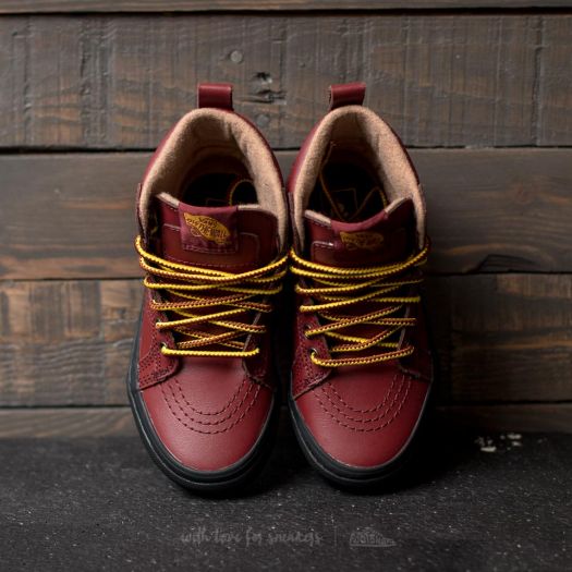 Vans madder brown sk8 hi cheap